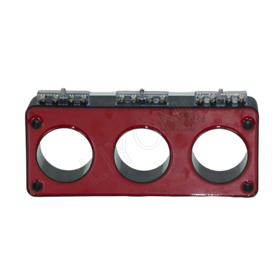 Triple metal-casing current transformers